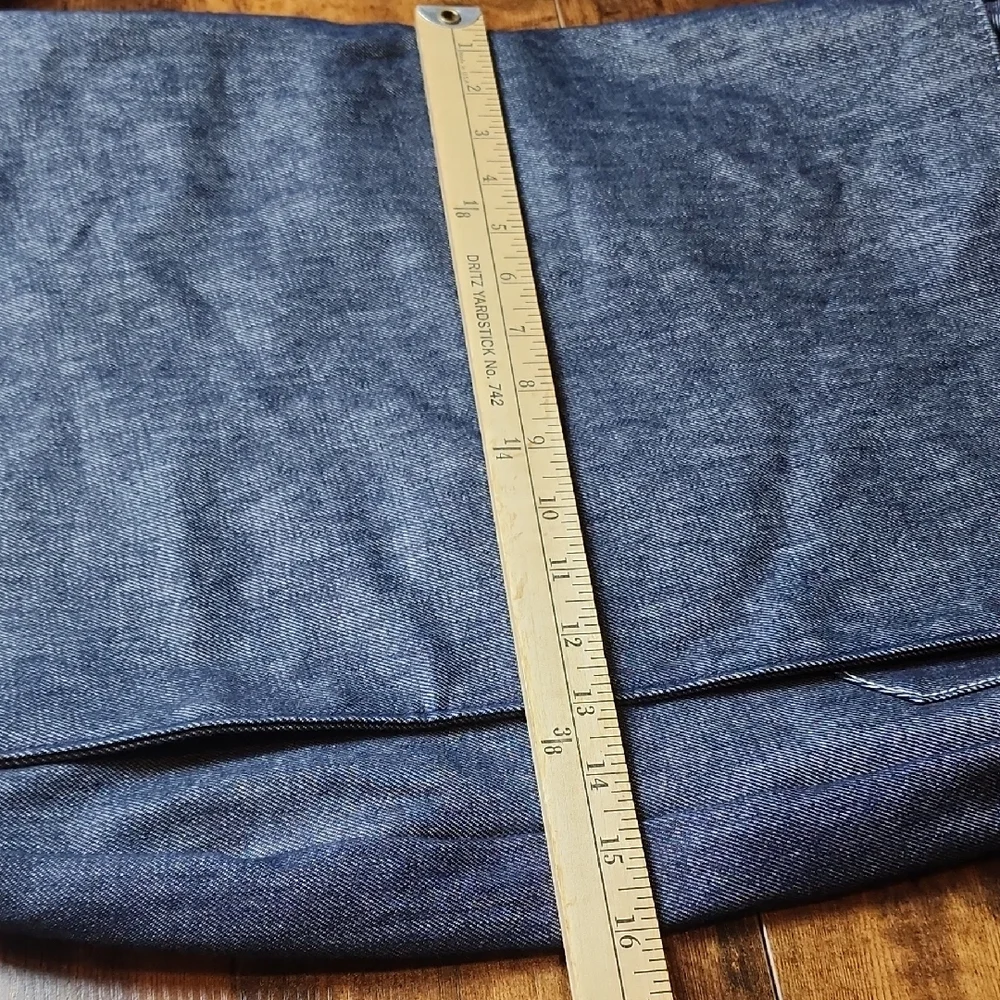 GAP | NWT Lightweight Navy Denim Laptop Shoulder Messenger‎ School Bag Pockets